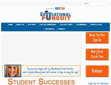 Tablet Screenshot of educationalpursuit.net